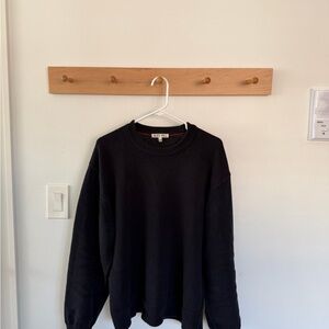 Alex Mill Classic Navy Reverse Seam Sweater